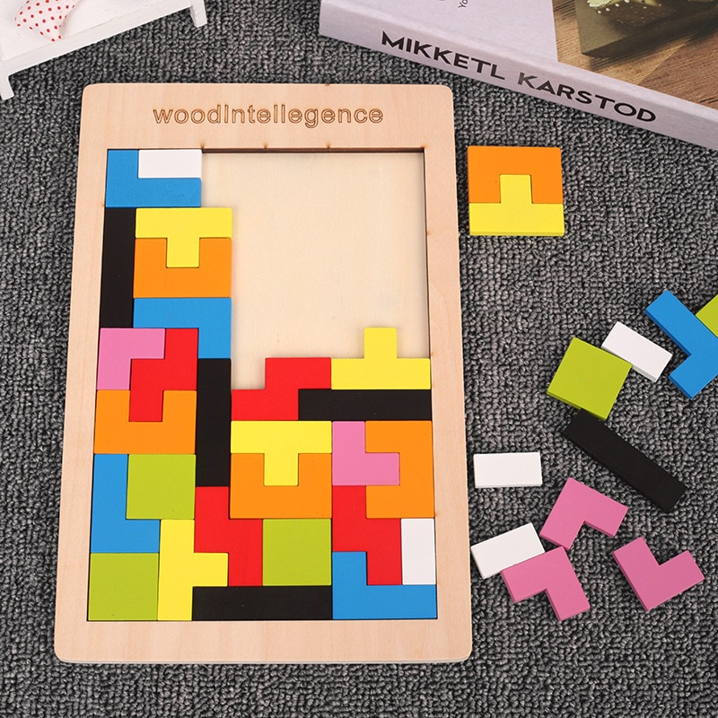3D Printing Lego - Nowy 1 Zestaw Drewnianych Klocków Puzzle