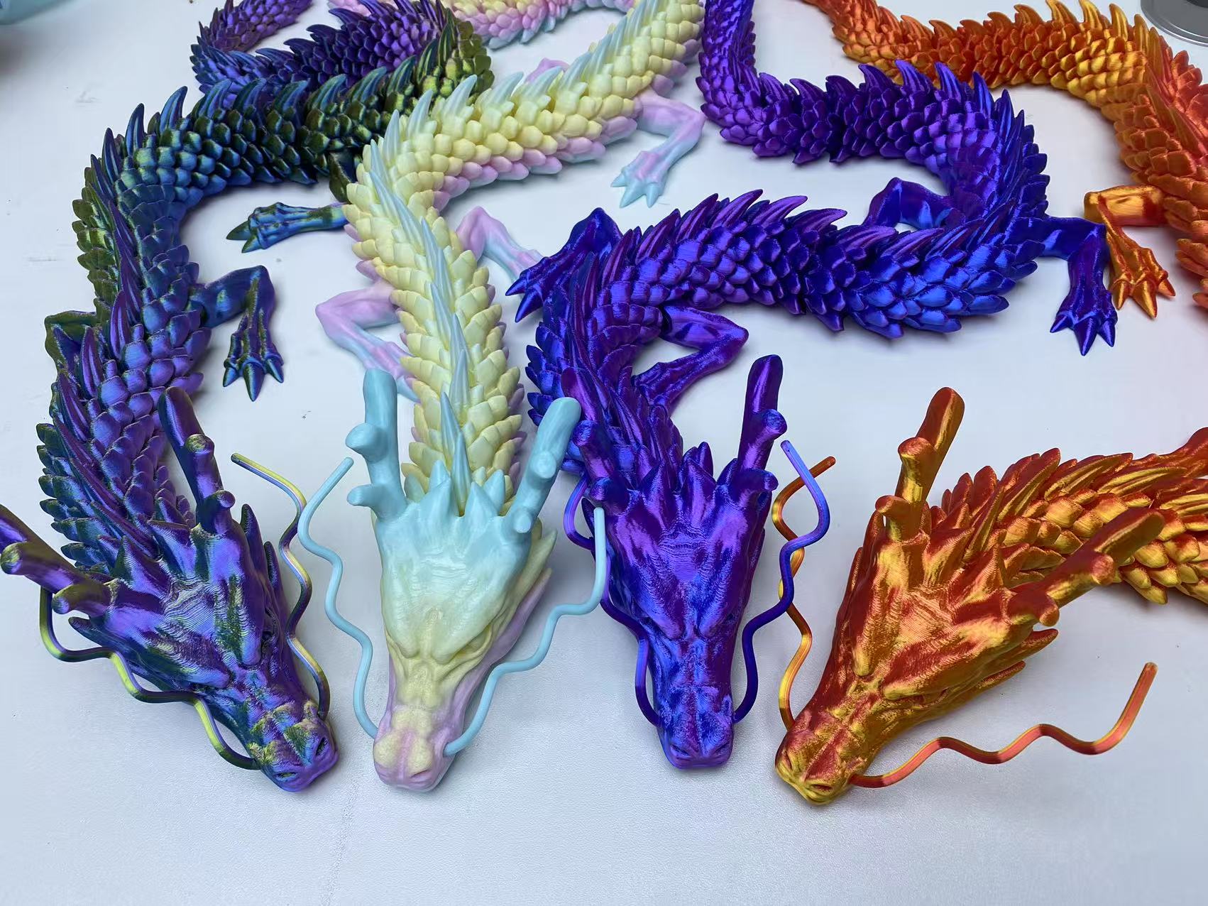 3D Printing Gif - Zabawka Smok do Druku 3D, 60