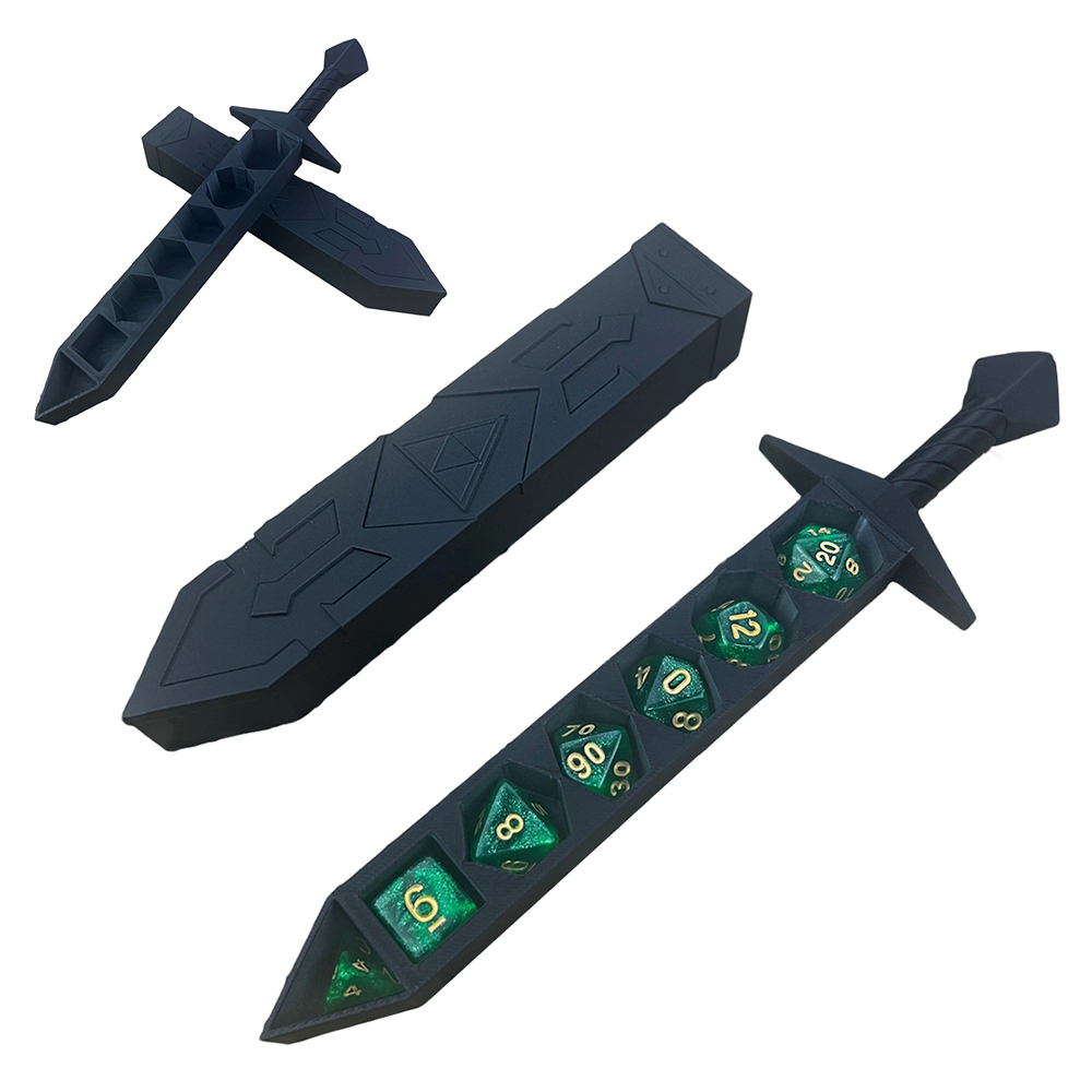 3D Printing Housing - Etui na kości w kształcie miecza