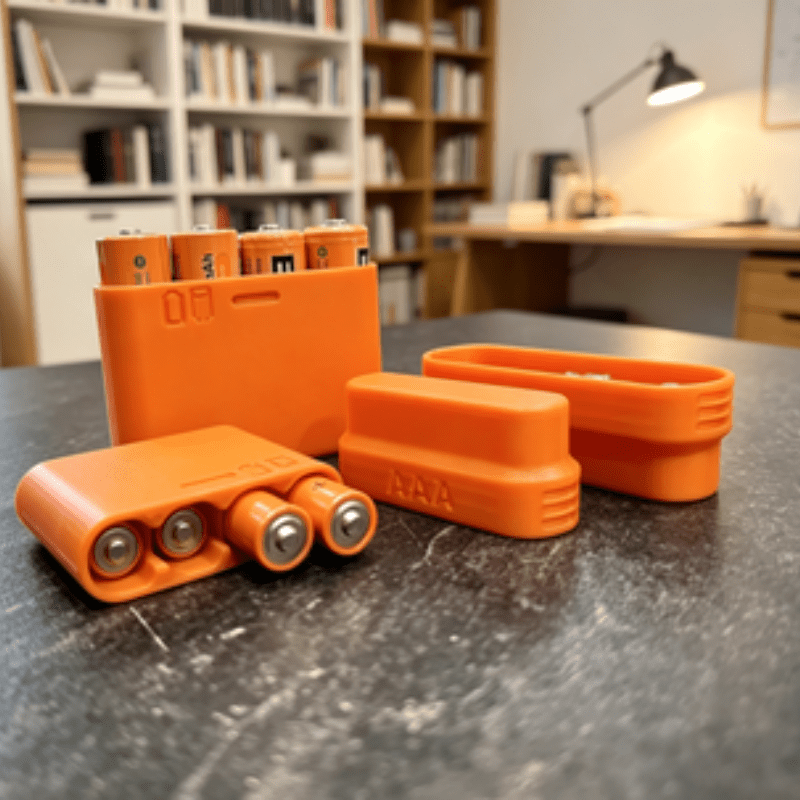 3D Printing Housing - Zestaw 2 szt. Pudełko na baterie