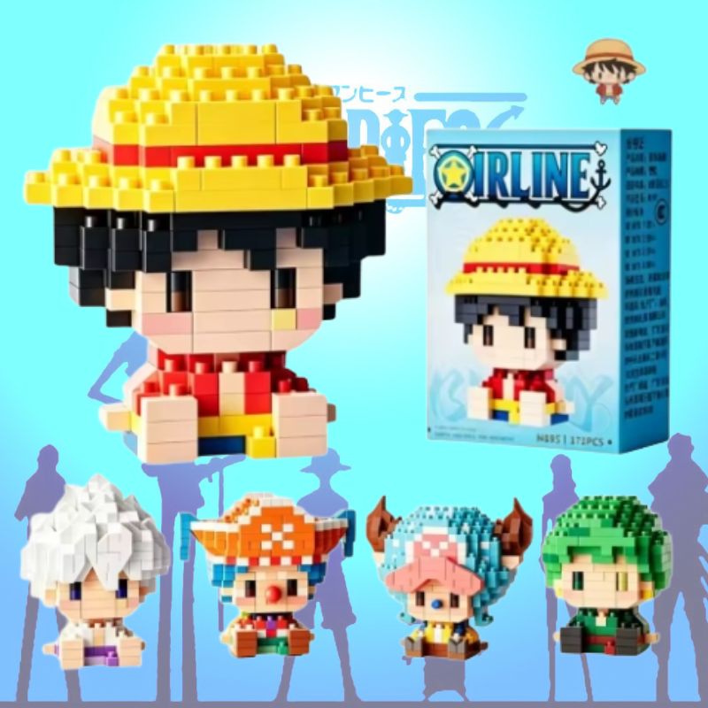 ONE PIECE Bóg Słońca Nika Luff – 3D Printing Lego recenzja i cena