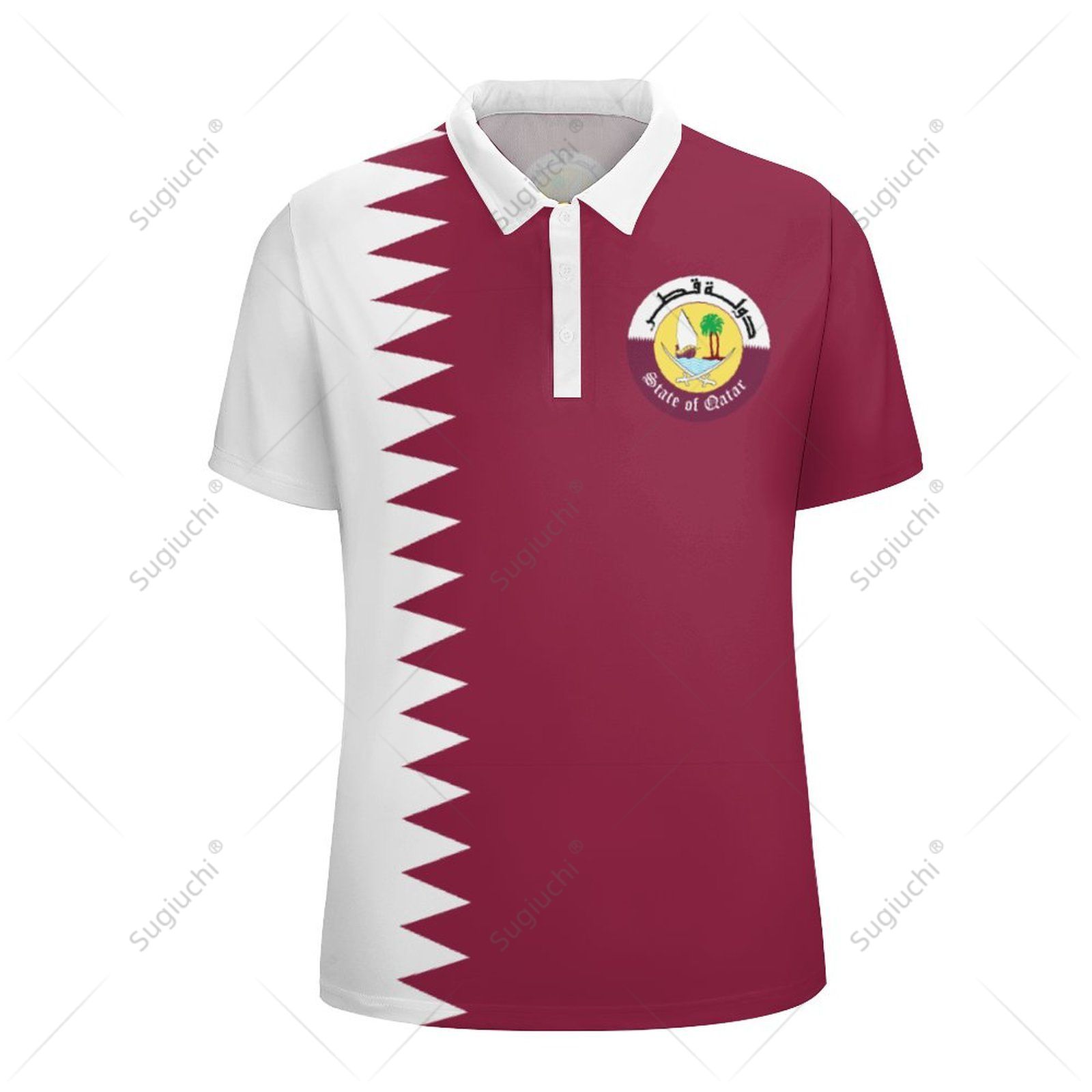 Koszulka polo unisex z flagą K – 3D Printing Qatar recenzja i cena