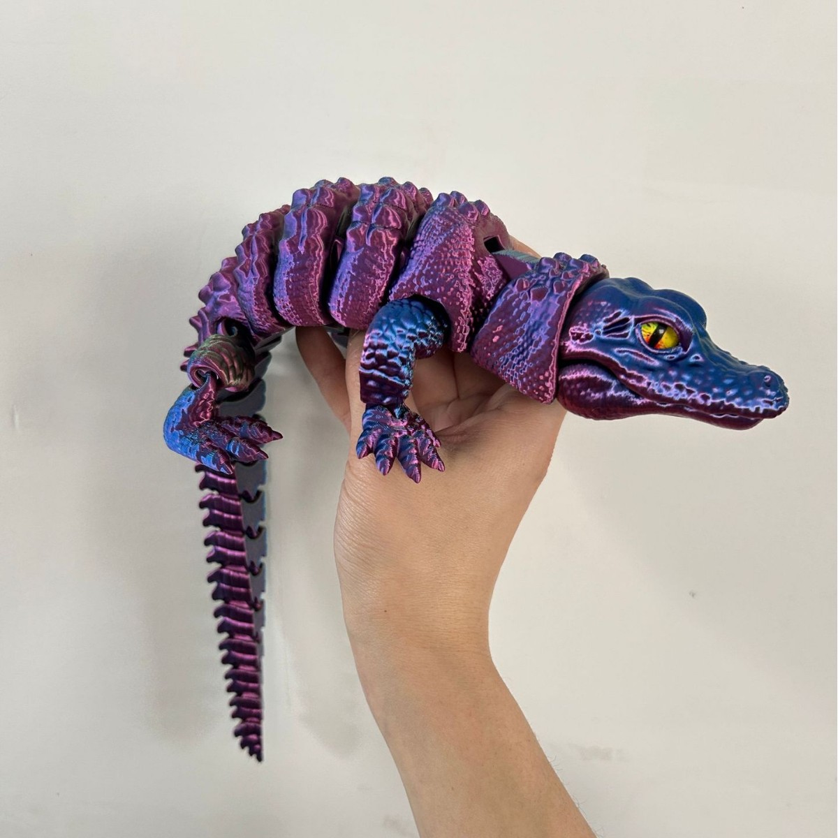 Krokodyl drukowany w technolog – 3D Printing Gif recenzja i cena