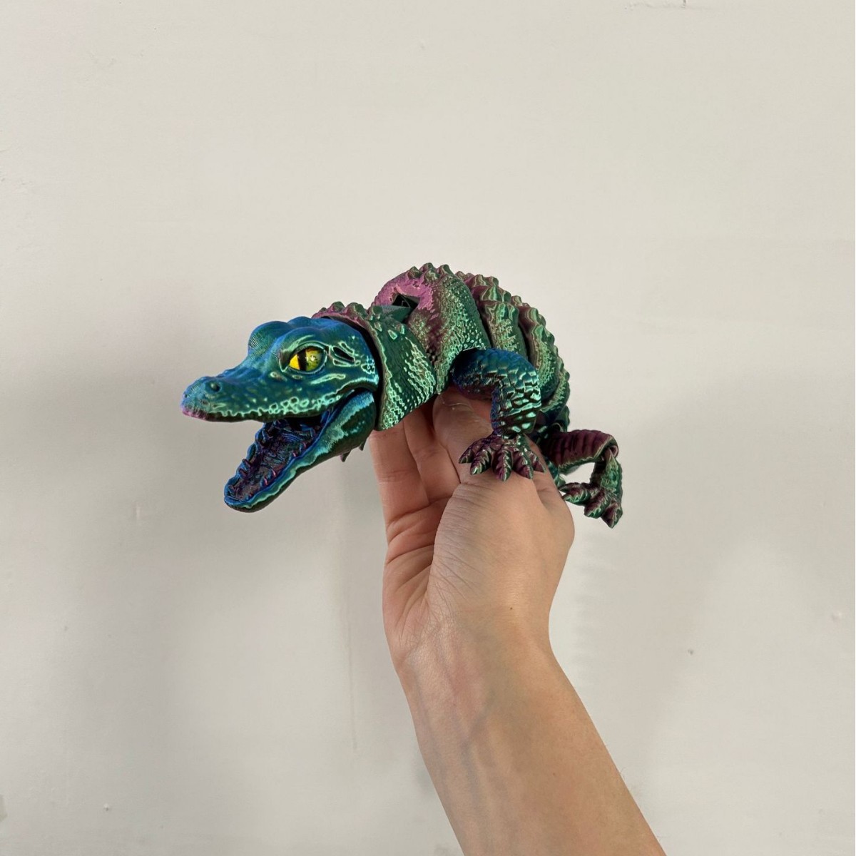 Krokodyl drukowany w technolog – 3D Printing Gif recenzja i cena