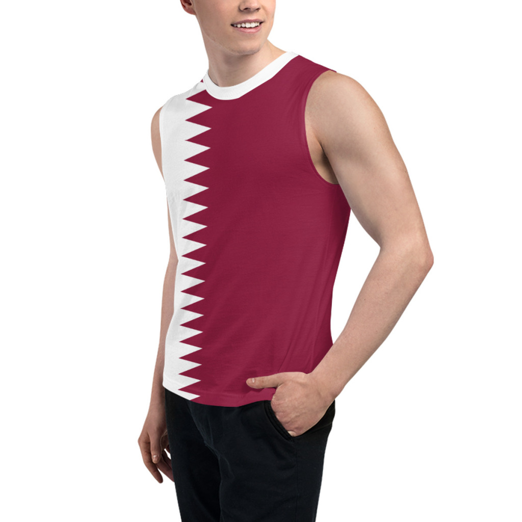 Koszulka bez rękawów z flagą K – 3D Printing Qatar recenzja i cena