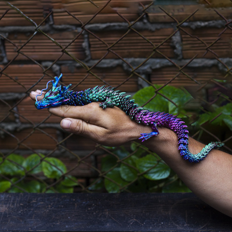 Druk 3D Model smoka Rzemiosło  – 3D Printing Gif recenzja i cena