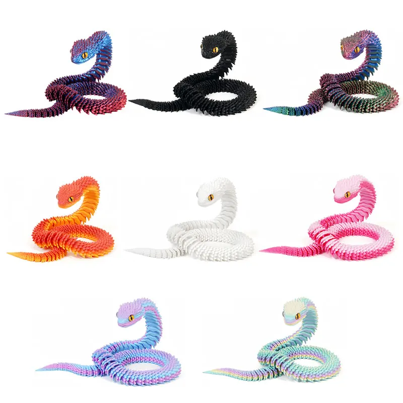 Wąż z nadrukiem 3D Obrotowy pr – 3D Printing Gif recenzja i cena