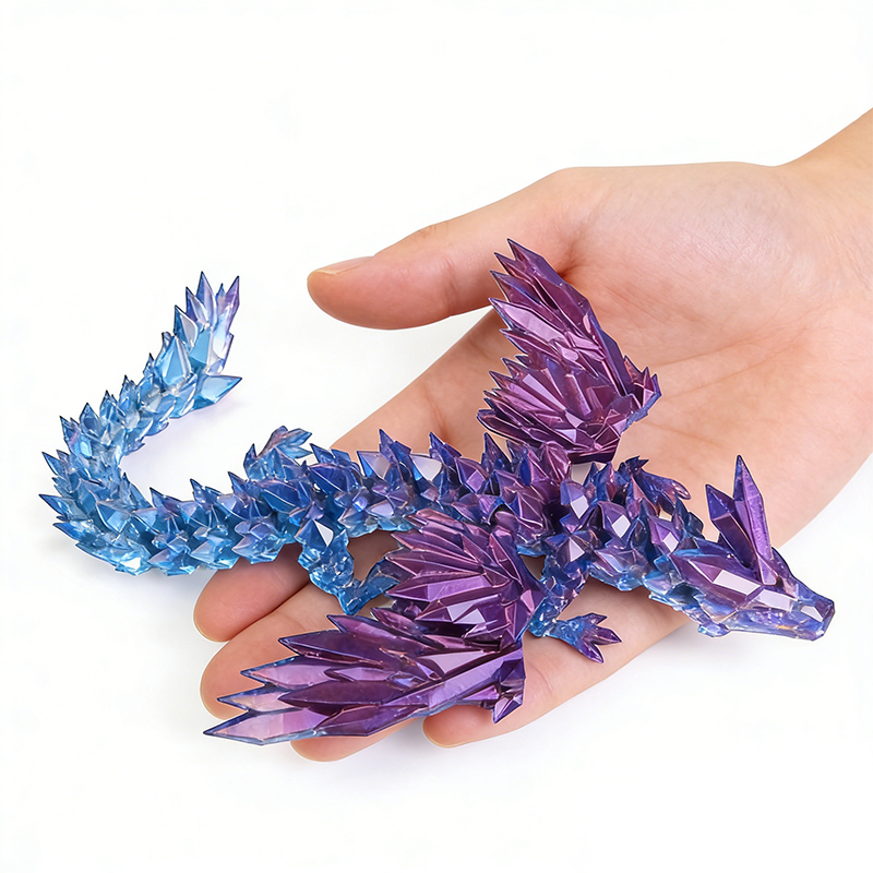 Dinozaur drukowany w 3D, rucho – 3D Printing Gif recenzja i cena