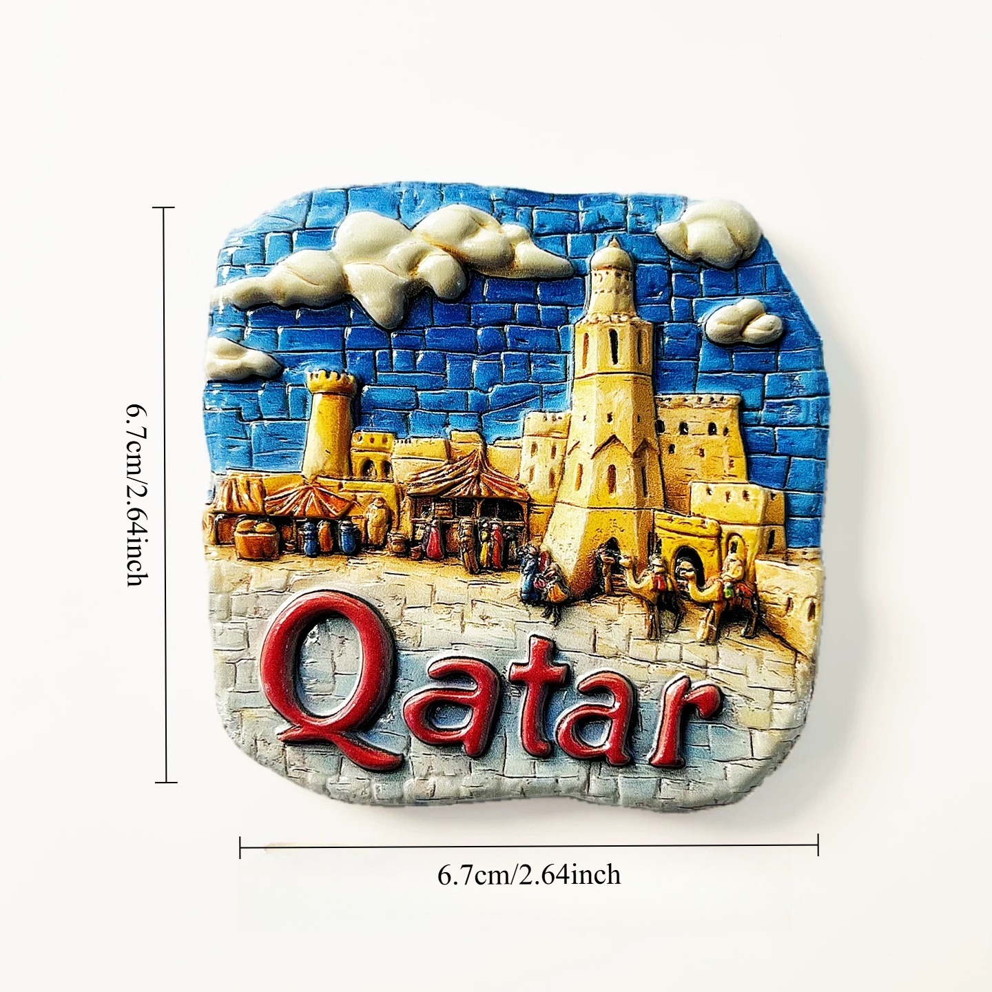 Magnesy na lodówkę 3D z Kataru – 3D Printing Qatar recenzja i cena