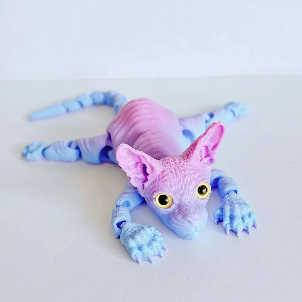 Kot z nadrukiem 3D Realistyczn – 3D Printing Gif recenzja i cena