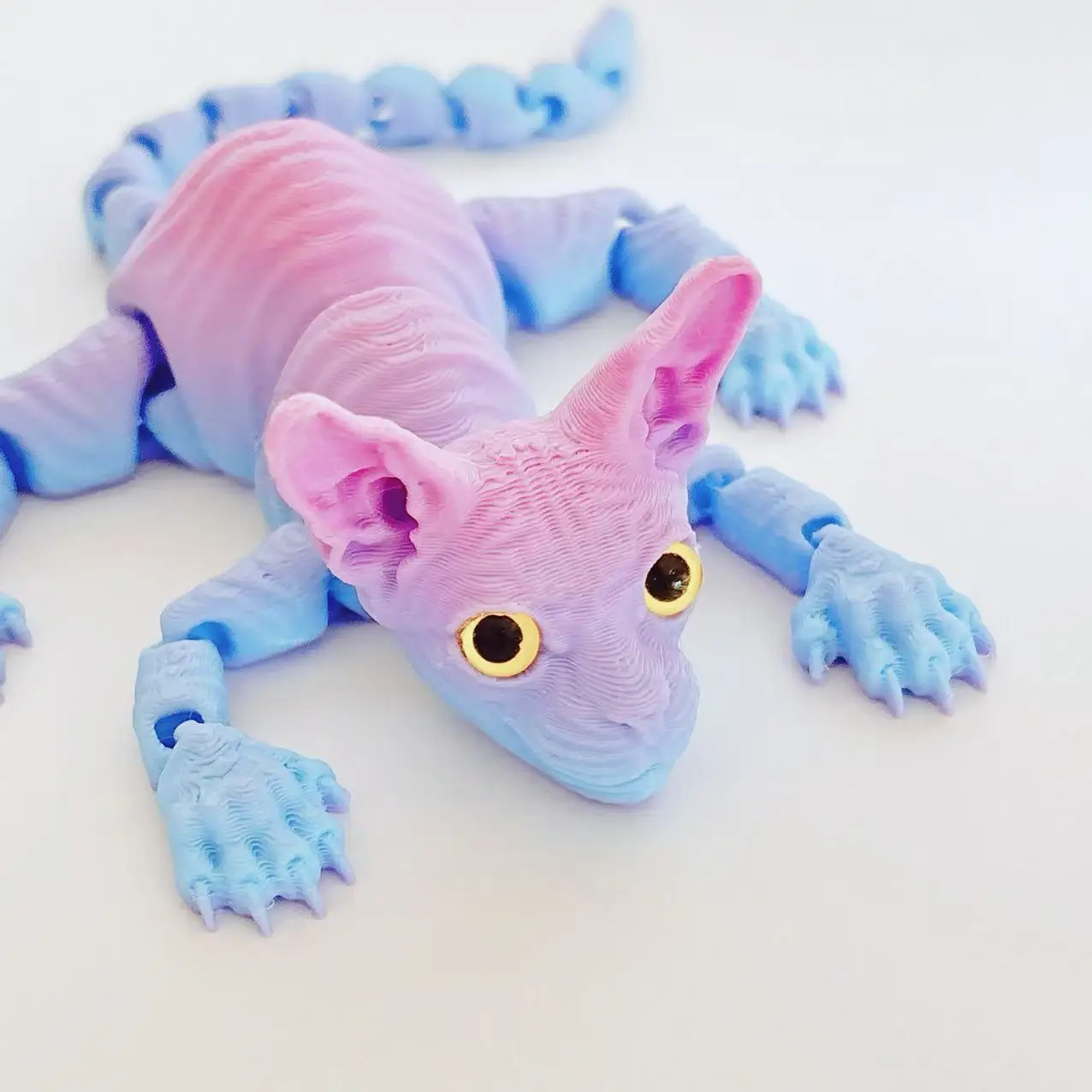Kot z nadrukiem 3D Realistyczn – 3D Printing Gif recenzja i cena