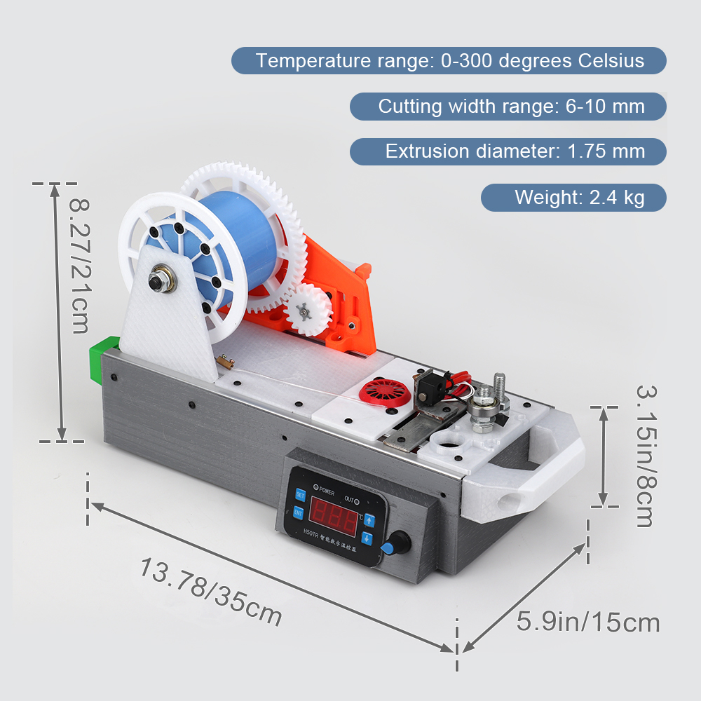 Maszyna do produkcji filamentu – 3D Printing Filament recenzja i cena