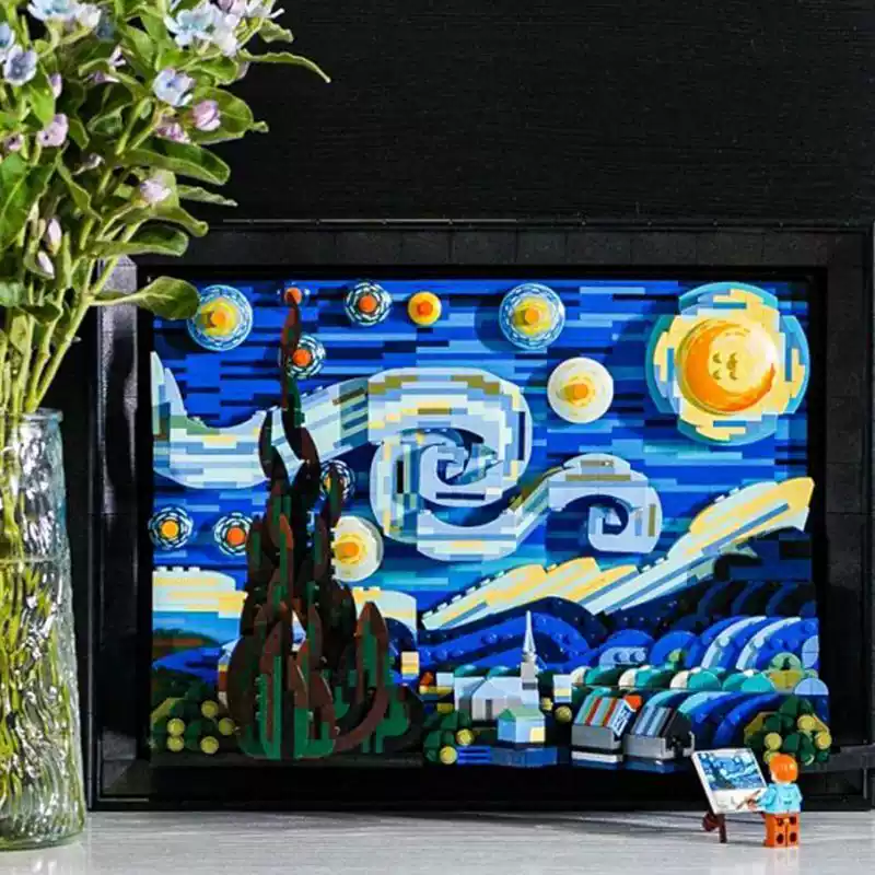 Van Gogh Gwieździsta Noc 3D Kl – 3D Printing Lego recenzja i cena