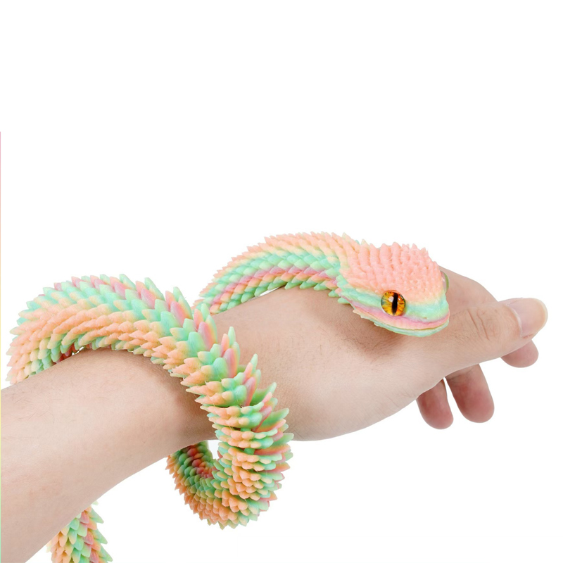 Drukowana w 3D Figurka Węża z  – 3D Printing Gif recenzja i cena