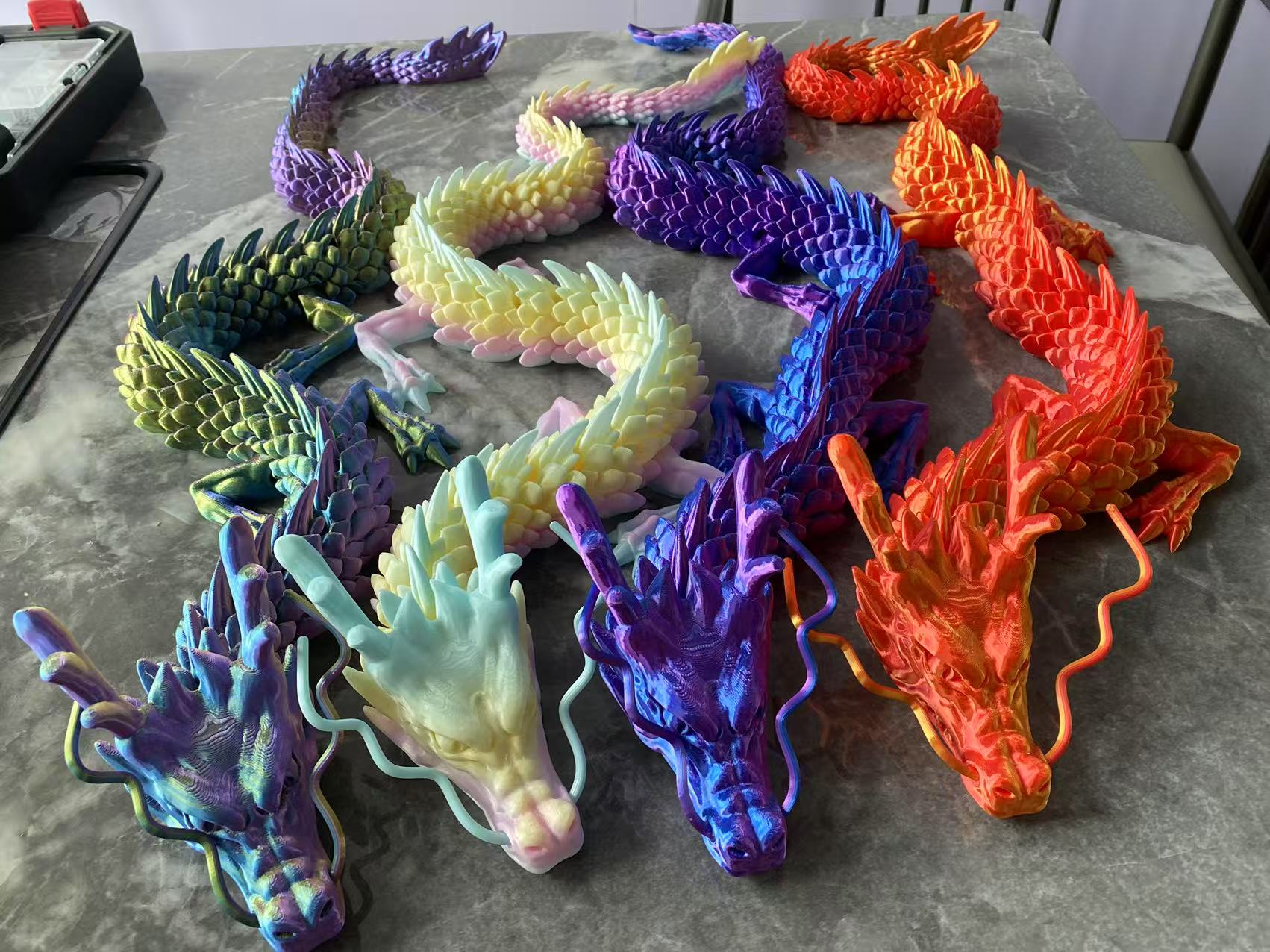 Zabawka Smok do Druku 3D, 60 c – 3D Printing Gif recenzja i cena