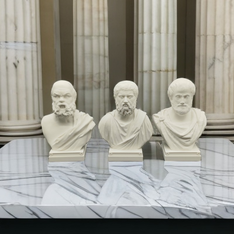 Model popiersia Socrata Platon – 3D Printing Gif recenzja i cena