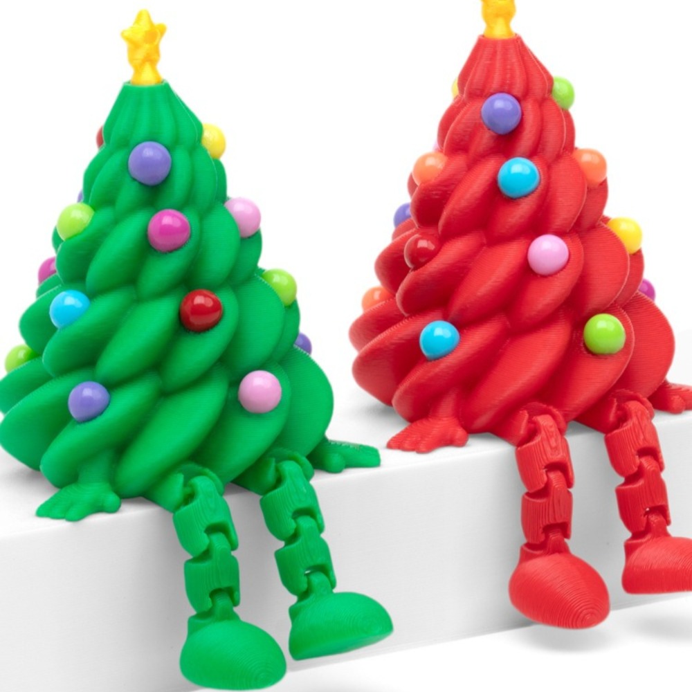 Figurki choinkowe drukowane 3D – 3D Printing Gif recenzja i cena