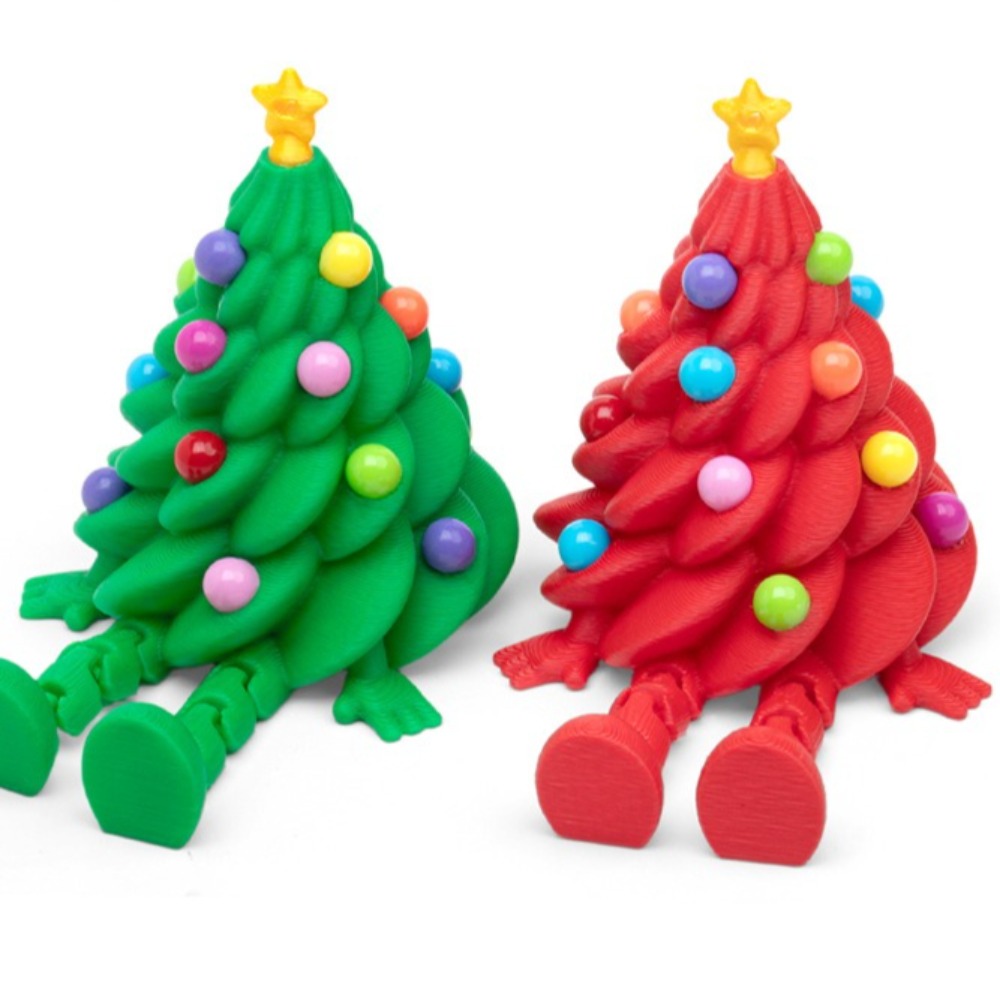 Figurki choinkowe drukowane 3D – 3D Printing Gif recenzja i cena
